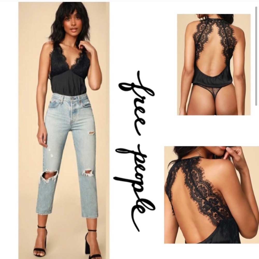 Free people melrose bodysuit small